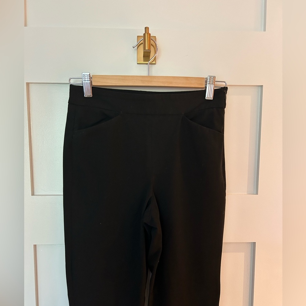 Zara kick flare black trousers - Picture 5 of 8